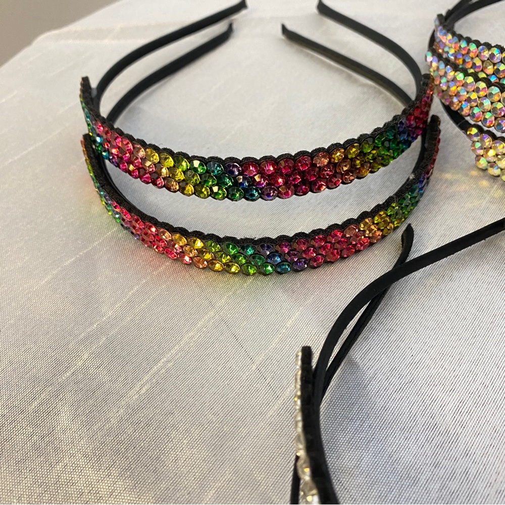 Wholesale Rhinestone Headband Set of 3 - Picture 3 of 4
